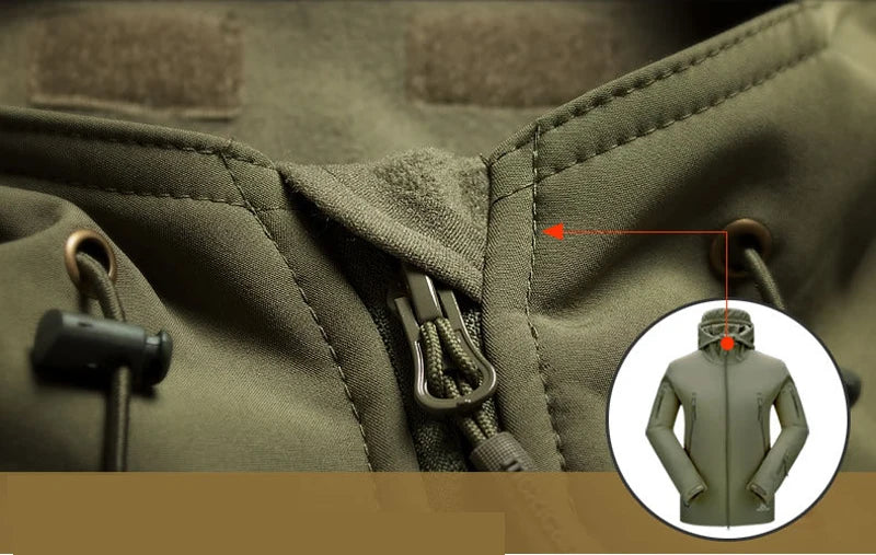 Veste Tactique Militaire Homme – Shark Skin Soft Shell - BLACKBEARD OUTDOOR INDUSTRIES