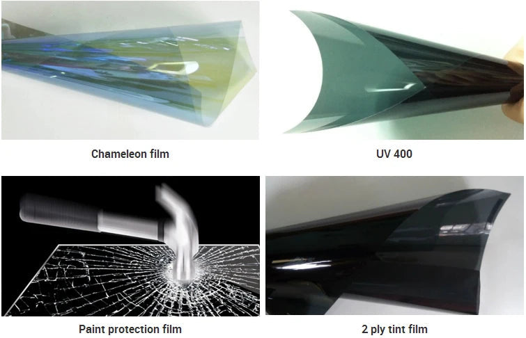 Film de Sécurité Transparent pour Fenêtres - Protection Verre Anti-Explosion, Anti-Bris, 1.52m x 30m BLACKBEARD OUTDOOR INDUSTRIES