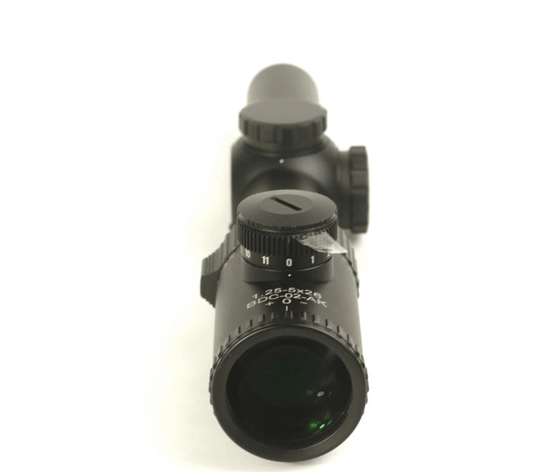 Lunette de visée SKWoptics 1.25-5x26A - Réticule BDC AK47 | Optique Tactique 30mm - BLACKBEARD OUTDOOR INDUSTRIES