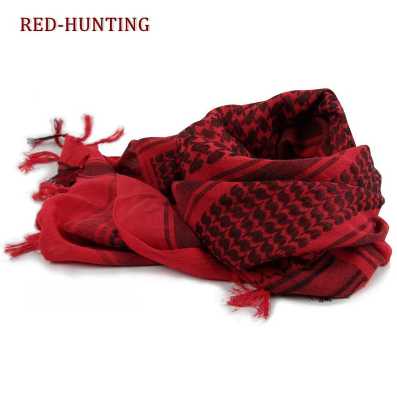 Tactical Keffiyeh Shemagh – Écharpe Arabe Tactique en Coton et Polyester | Foulard, Chèche, Cache-Cou pour Protection Contre le Vent, le Soleil et le Froid - BLACKBEARD OUTDOOR INDUSTRIES