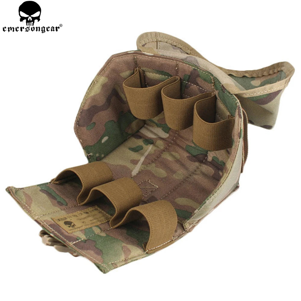EMERSONGEAR Poche Tactique pour Grenades (Six Pack) – Poche MOLLE pour Grenades 40MM Airsoft / Wargame – Modèle EM8509 - BLACKBEARD OUTDOOR INDUSTRIES