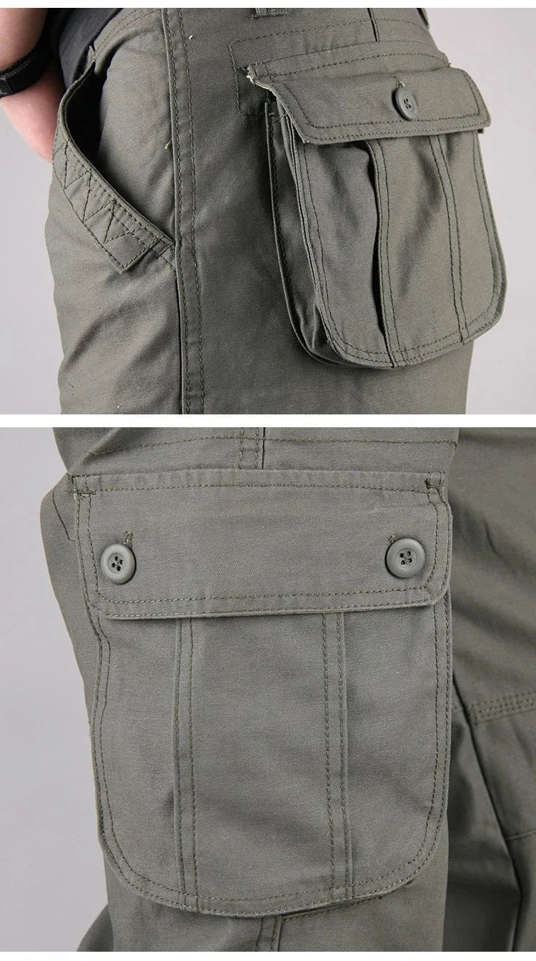 Pave Hawk Pantalon Cargo Homme Coton Multi-Poches Style Décontracté & Tactique - BLACKBEARD OUTDOOR INDUSTRIES