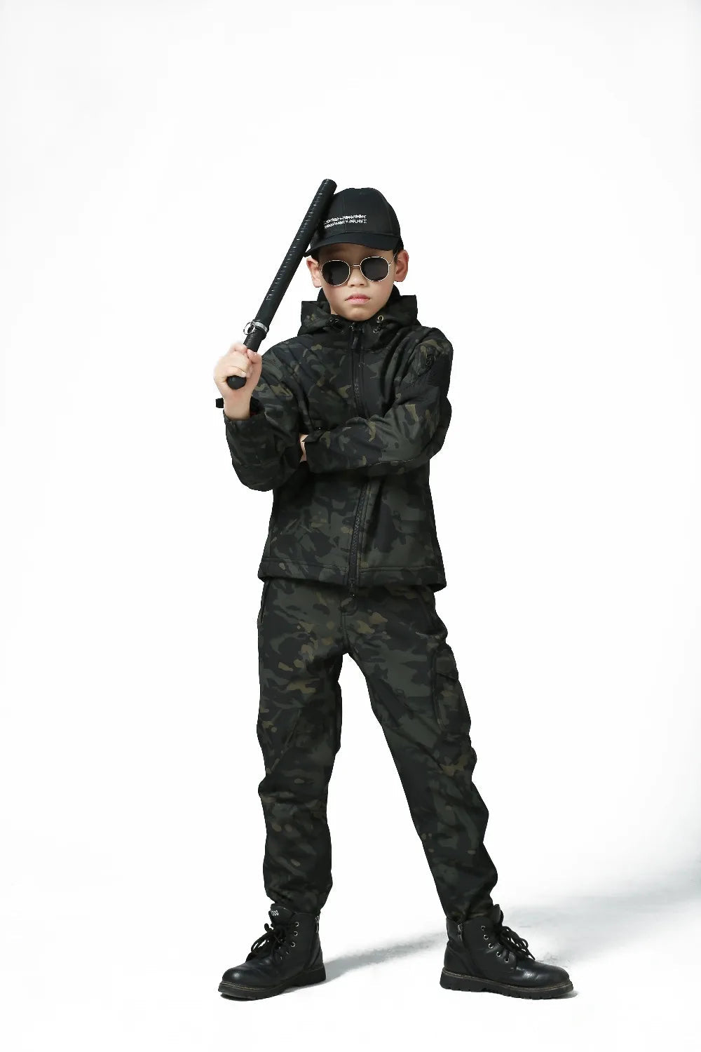 ensemble softshell camouflage pour enfant Ma boutique