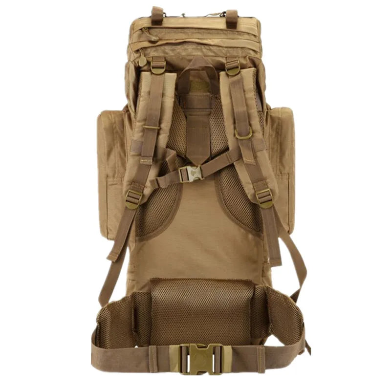 Strength Knight 70L Sac à Dos Homme – Oxford 1000D Imperméable et Renforcé - BLACKBEARD OUTDOOR INDUSTRIES