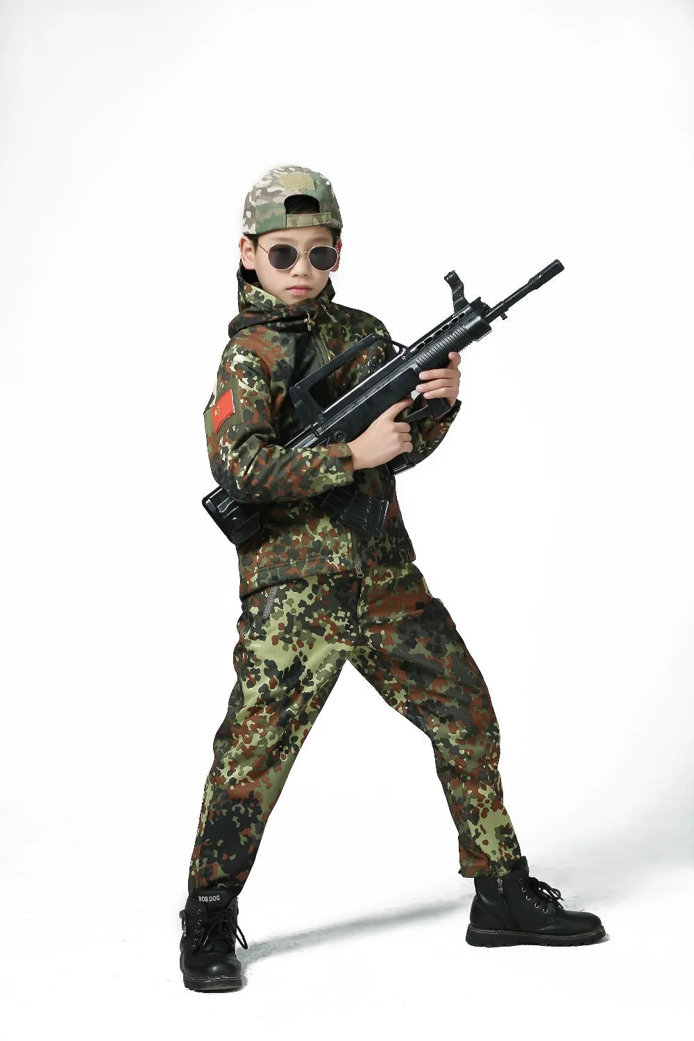 ensemble softshell camouflage pour enfant Ma boutique