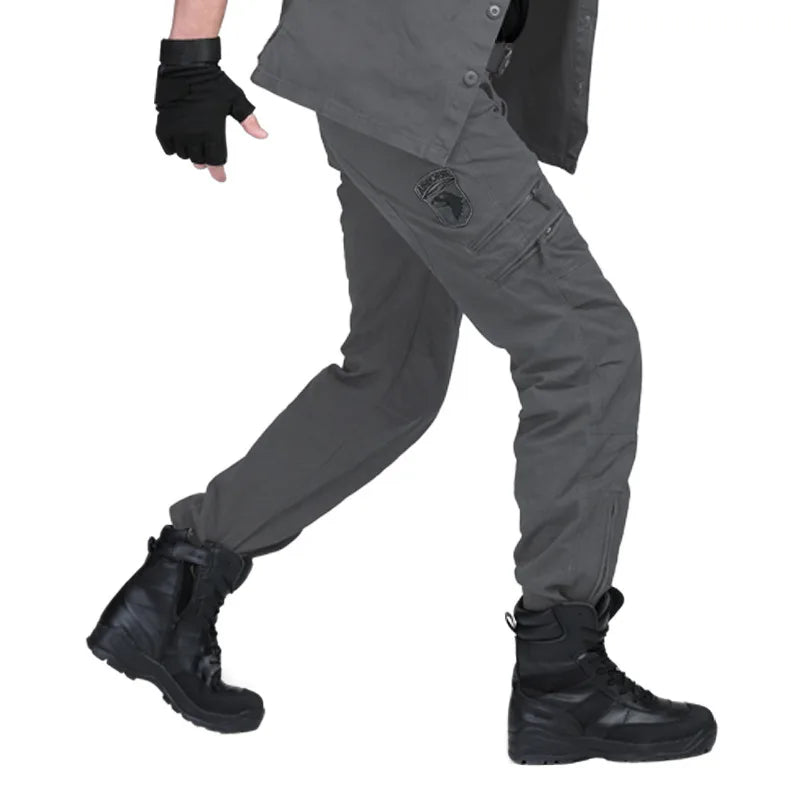 Pantalon Cargo Homme – Coton Résistant, Multi-Poches, Style Militaire et Décontracté - BLACKBEARD OUTDOOR INDUSTRIES