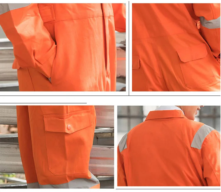 Salopettes de Travail Réfléchissantes et Antiflammes pour Hommes et Femmes – Vêtements de Protection pour Soudure et Usine - BLACKBEARD OUTDOOR INDUSTRIES