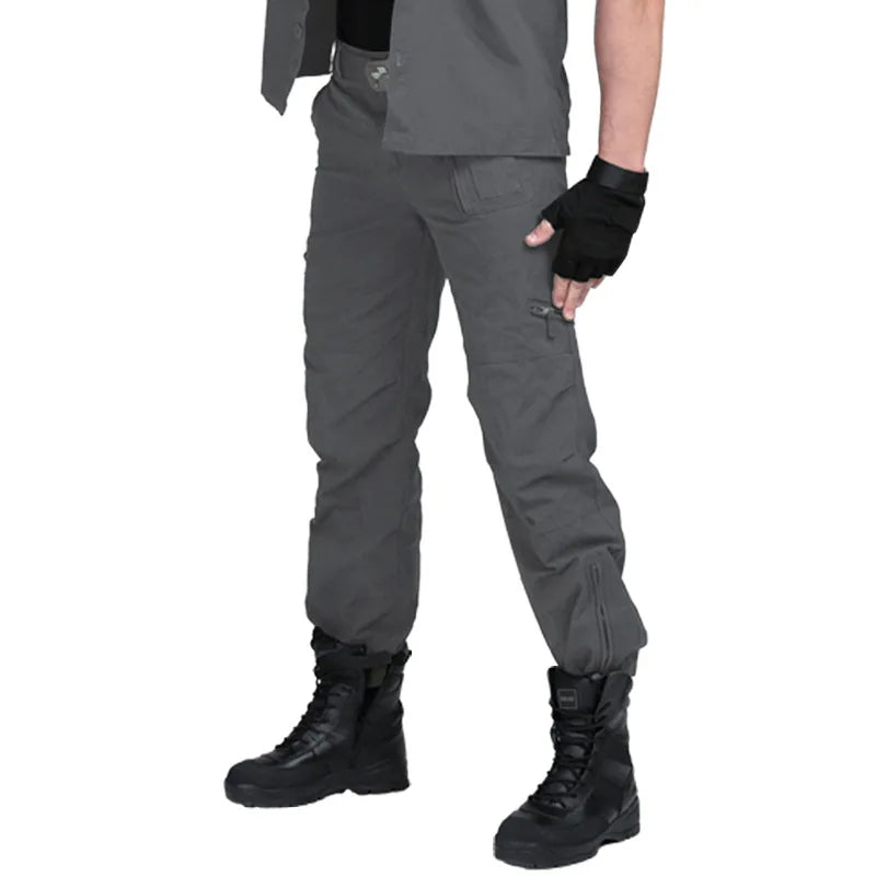 Pantalon Cargo Homme – Coton Résistant, Multi-Poches, Style Militaire et Décontracté - BLACKBEARD OUTDOOR INDUSTRIES