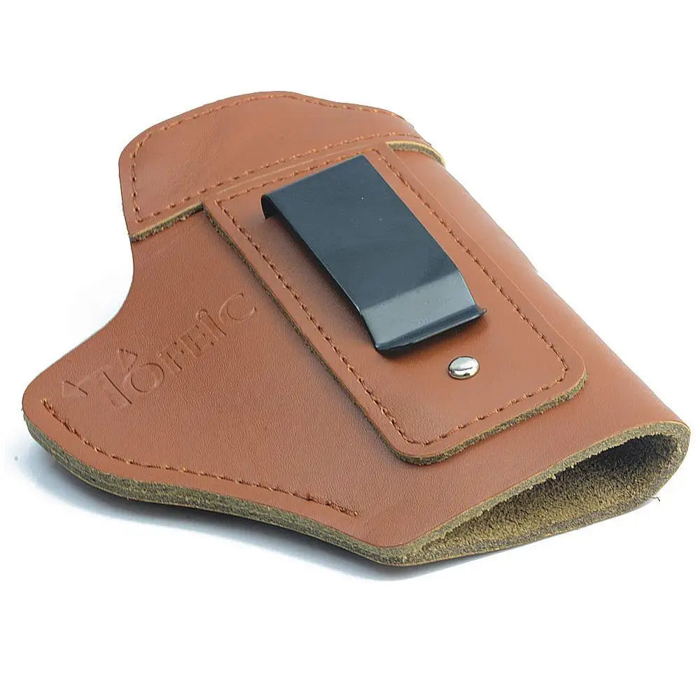 Holster Cuir IWB Discret pour Pistolet – Compatible Sig Sauer, Glock, Beretta, et plus - BLACKBEARD OUTDOOR INDUSTRIES