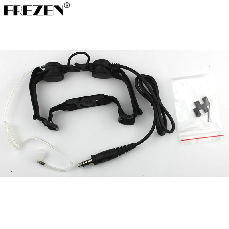 Micro-casque Z-Tac Throat Mic – Laryngophone, Acoustique Discrète, CS / Radio / Surveillance - BLACKBEARD OUTDOOR INDUSTRIES