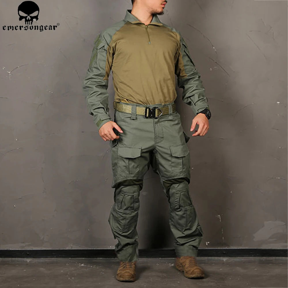 Pantalon Tactique EMERSONGEAR G3 Combat avec Genouillères – Pantalon de Chasse Résistant à l’Abrasion - BLACKBEARD OUTDOOR INDUSTRIES