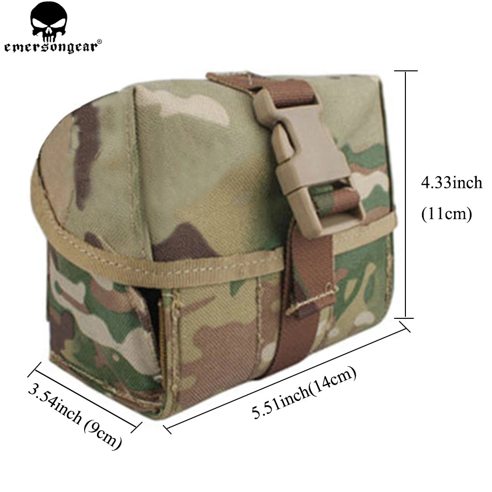 EMERSONGEAR Poche Tactique pour Grenades (Six Pack) – Poche MOLLE pour Grenades 40MM Airsoft / Wargame – Modèle EM8509 - BLACKBEARD OUTDOOR INDUSTRIES