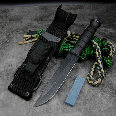 Couteau Tactique Japonais D2 – Haute Dureté & Polyvalence - BLACKBEARD OUTDOOR INDUSTRIES
