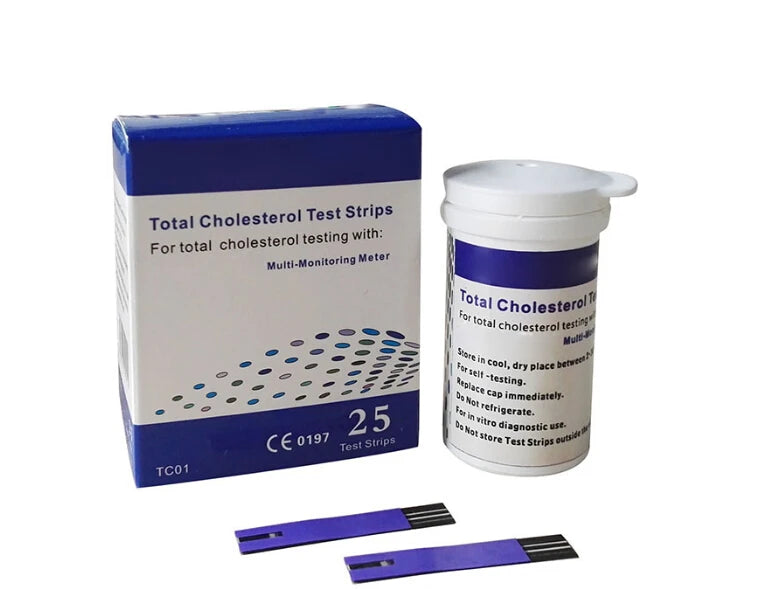 Kit de Test Médical Multifonction 4 en 1 - Cholestérol, Acide Urique, Glucose Sanguin & Hémoglobine BLACKBEARD OUTDOOR INDUSTRIES
