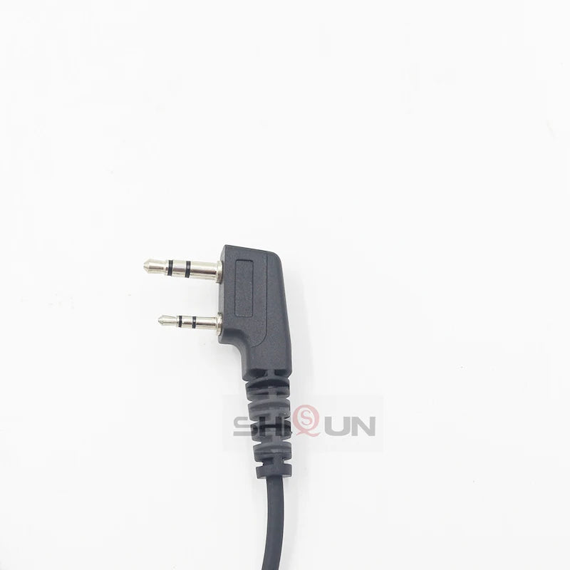 Casque Quansheng UV-K5 Walkie Talkie avec Microphone & Écouteur Tubulaire Acoustique à 2 Broches - BLACKBEARD OUTDOOR INDUSTRIES