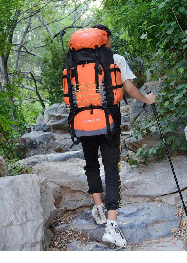 Sac à Dos de Voyage 90L - Sac de Camping, Randonnée, Montagne et Sport - Homme & Femme - BLACKBEARD OUTDOOR INDUSTRIES