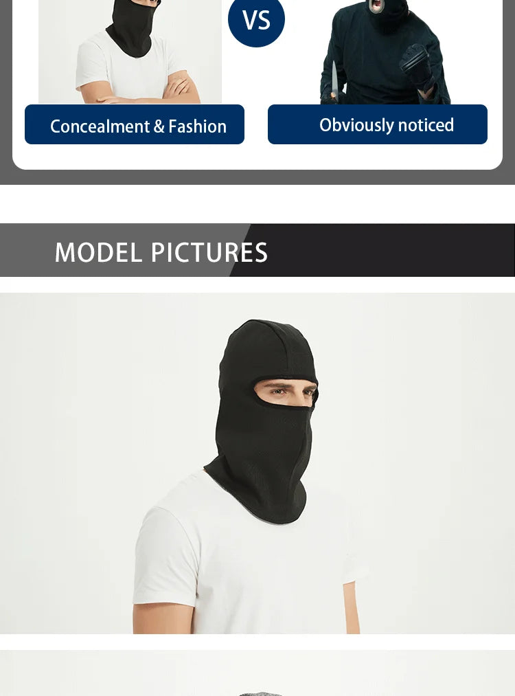 Balaclava Anti-Coupure de Niveau 5 - Protection du Visage et de la Tête - BLACKBEARD OUTDOOR INDUSTRIES