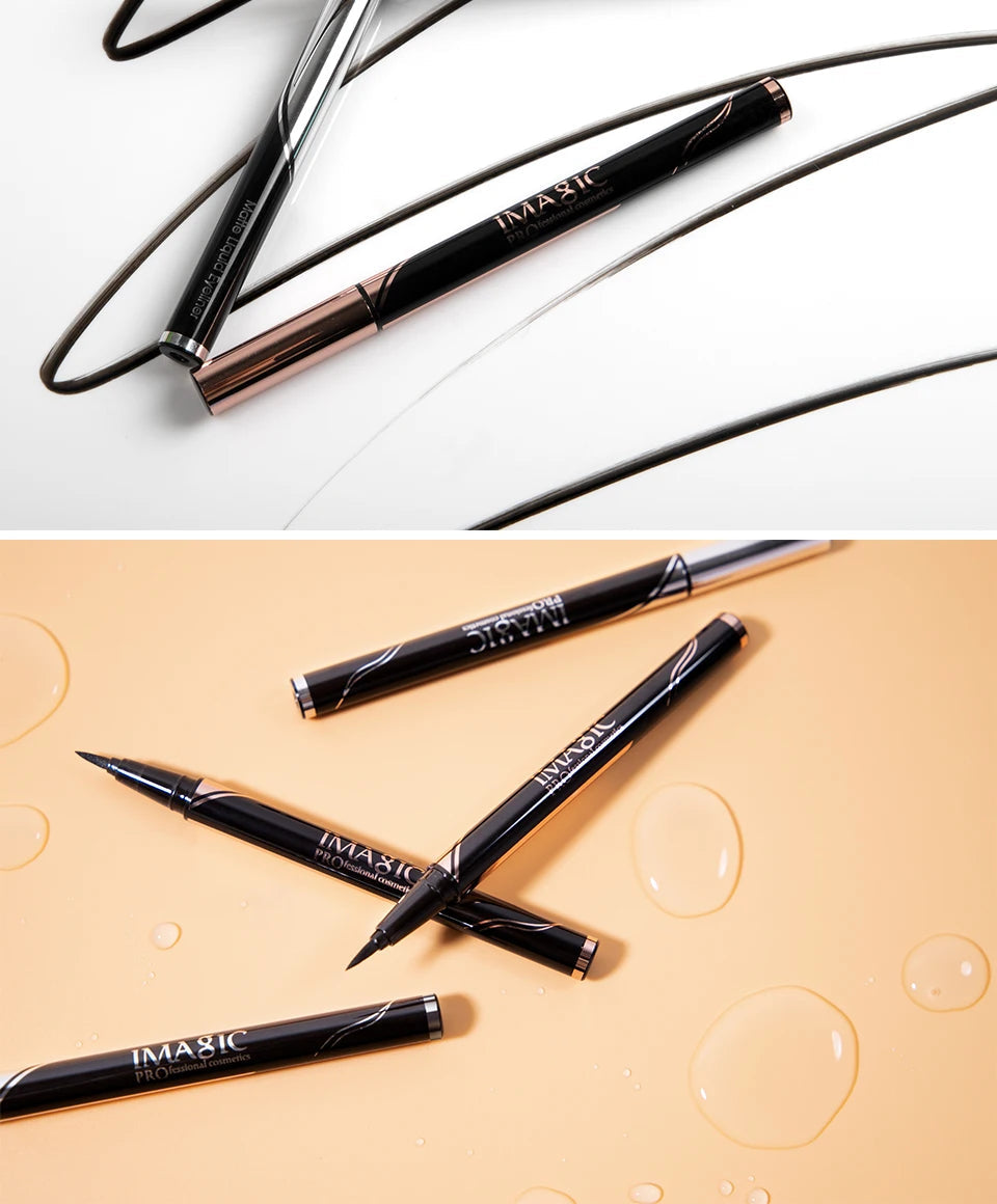 IMAGIC Waterproof Eyeliner - Long-Lasting Matte & Shimmer Finish Eyeliner Pen BLACKBEARD OUTDOOR INDUSTRIES