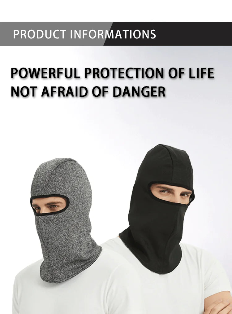 Balaclava Anti-Coupure de Niveau 5 - Protection du Visage et de la Tête - BLACKBEARD OUTDOOR INDUSTRIES