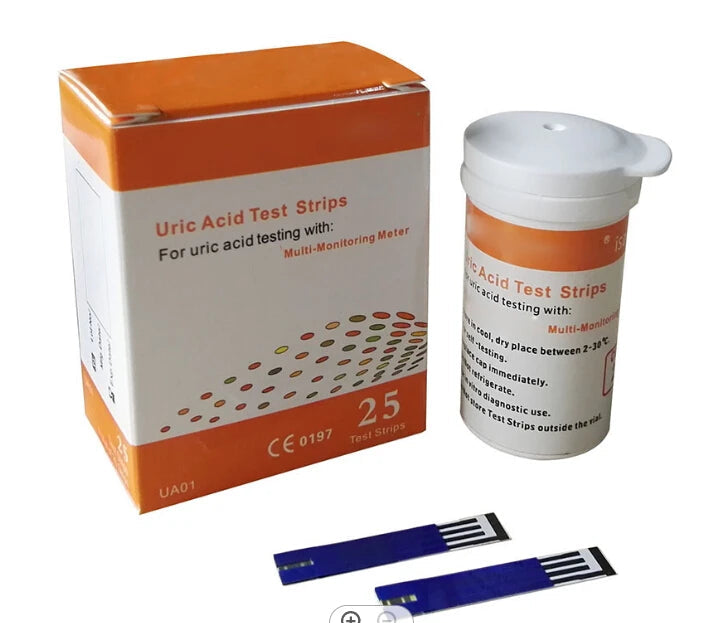 Kit de Test Médical Multifonction 4 en 1 - Cholestérol, Acide Urique, Glucose Sanguin & Hémoglobine BLACKBEARD OUTDOOR INDUSTRIES