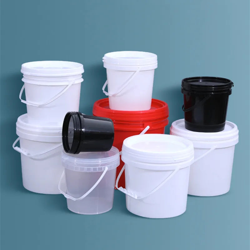 Seau en Plastique Alimentaire Épais 10L avec Couvercle et Poignée - BLACKBEARD OUTDOOR INDUSTRIES