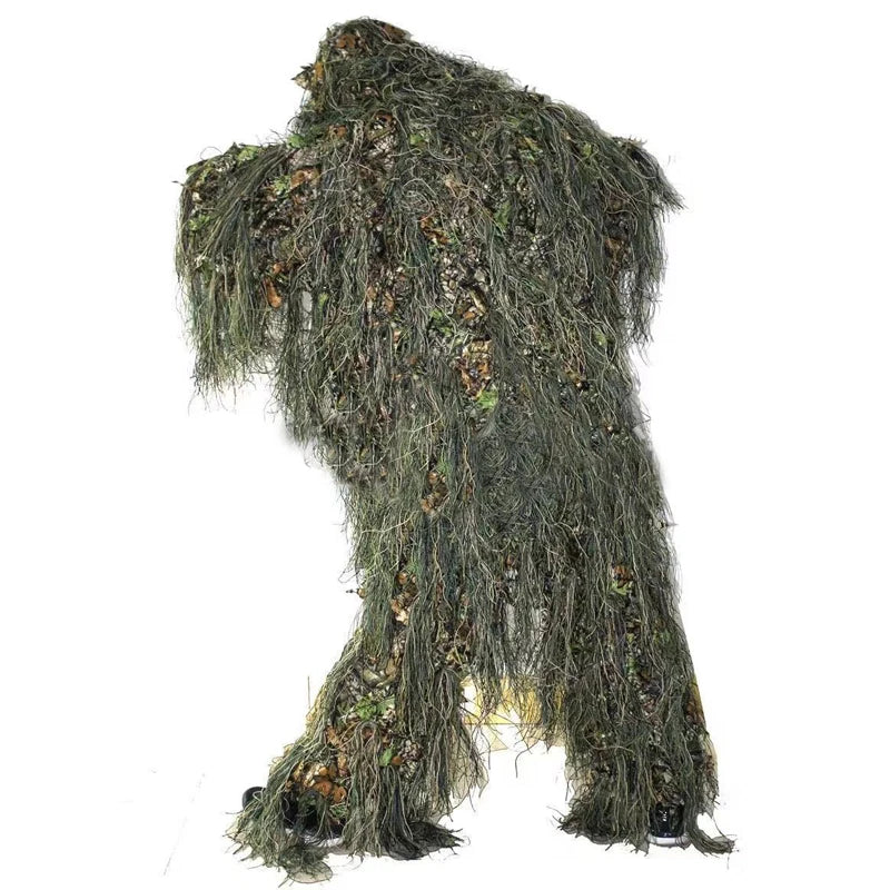 Ensemble Camouflage Ghillie 3D Bionique pour Chasse et Surveillance BLACKBEARD OUTDOOR INDUSTRIES
