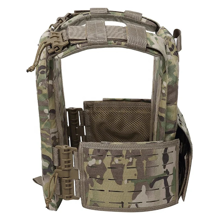 Gilet Tactique EMERSONGEARS 1000D Nylon – Porte-Plates Outdoor, Gilet de Chasse et Protection MOLLE Ajustable - BLACKBEARD OUTDOOR INDUSTRIES