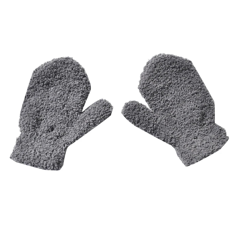Paire de gants pour enfant en velours hiver Ma boutique