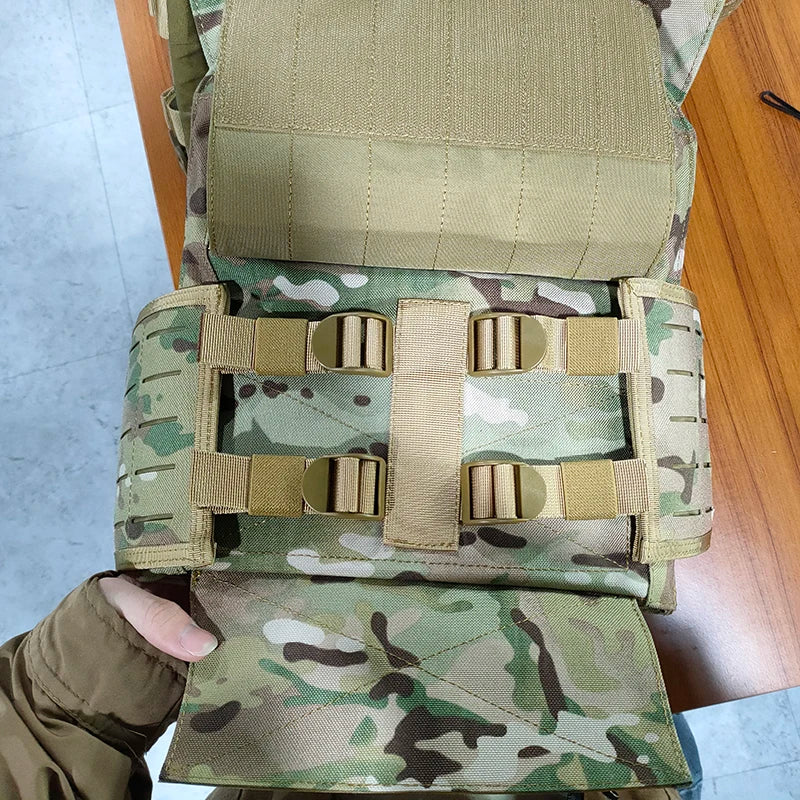 Gilet Tactique EMERSONGEARS 1000D Nylon – Porte-Plates Outdoor, Gilet de Chasse et Protection MOLLE Ajustable - BLACKBEARD OUTDOOR INDUSTRIES