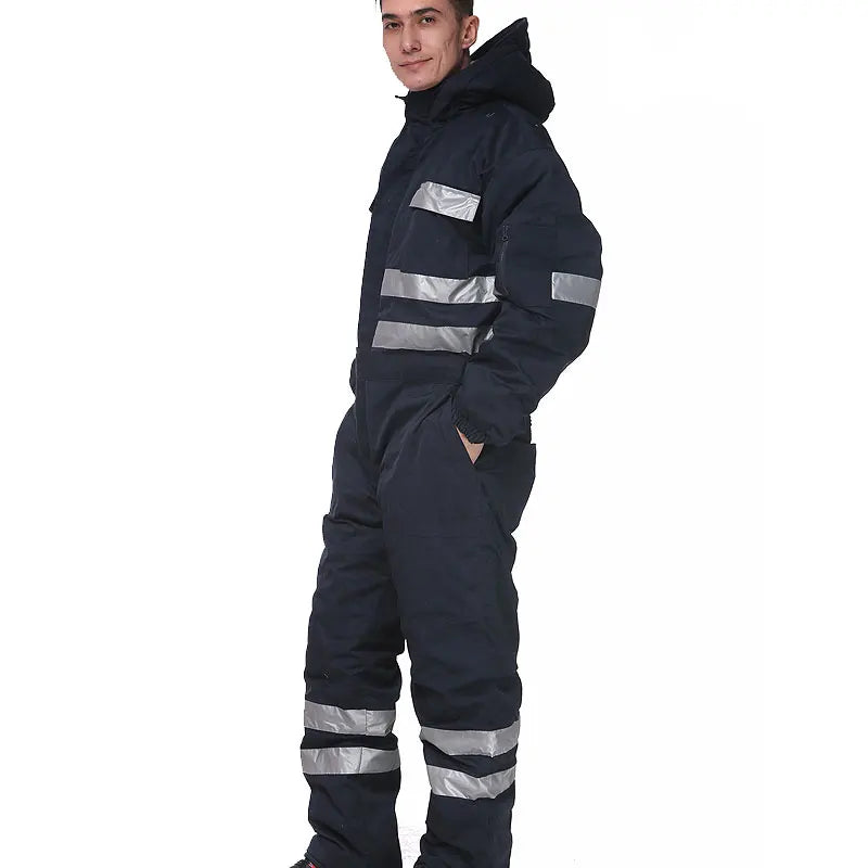 Combinaison de Travail Hiver – Coton Rembourré – Réfléchissante et Résistante à l’Huile – Pour Homme & Femme - BLACKBEARD OUTDOOR INDUSTRIES