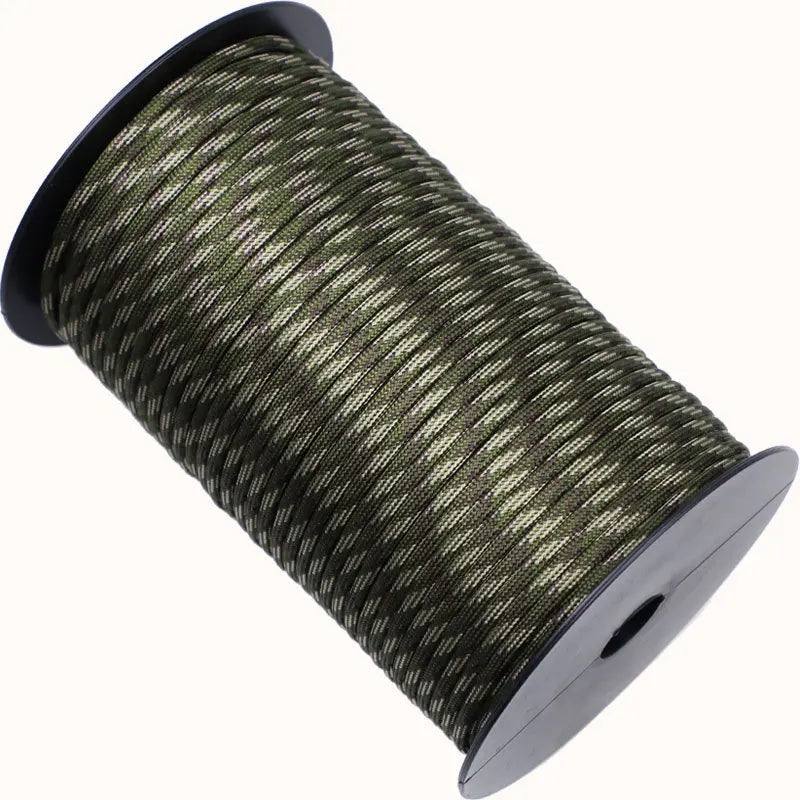 Corde Paracord Militaire 550 – 100m de Résistance et Polyvalence ! - BLACKBEARD OUTDOOR INDUSTRIES