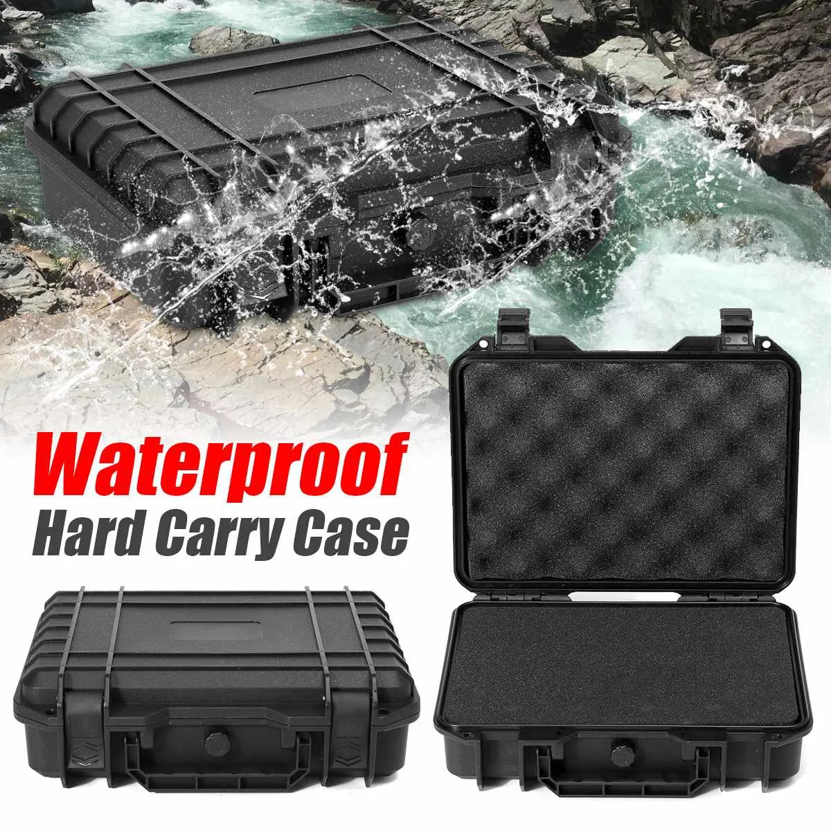 Mallette de Rangement Rigide Étanche avec Mousse Pré-Découpée – 9 Tailles Disponibles - BLACKBEARD OUTDOOR INDUSTRIES