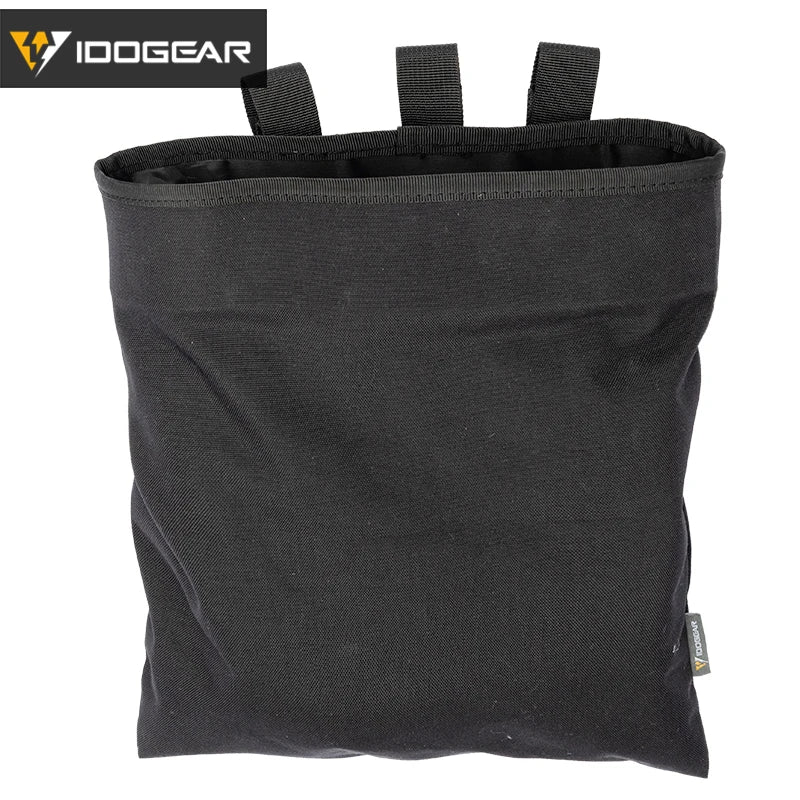 Poche Dump MOLLE Tactique IDOGEAR – Sac de Récupération Chargeurs / Mag Drop Pouch – Modèle 3550 - BLACKBEARD OUTDOOR INDUSTRIES
