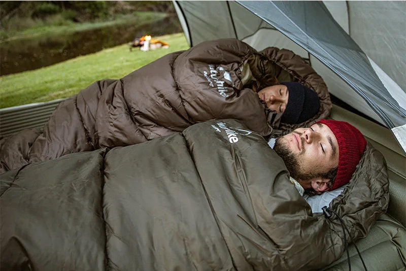 Naturehike Sac de Couchage Ultraléger Imperméable – Couette en Coton Portable Type Envelope - BLACKBEARD OUTDOOR INDUSTRIES