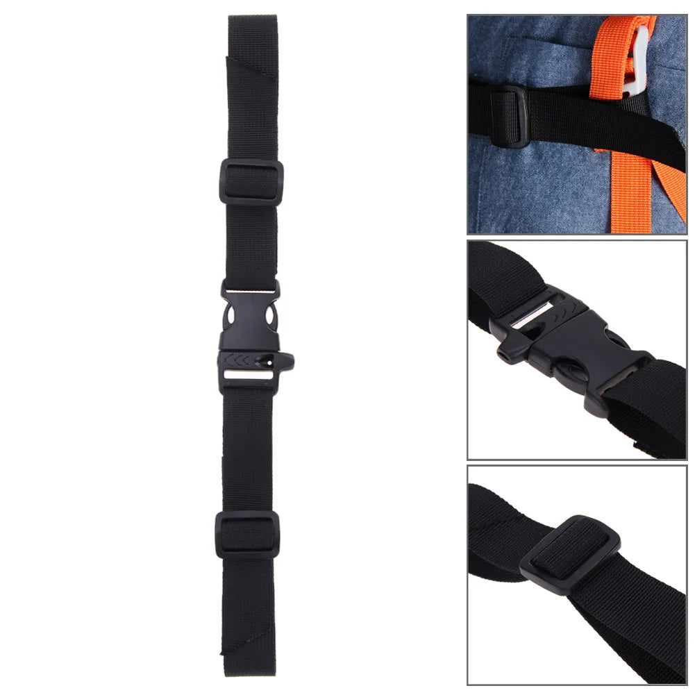 1-3Pcs Outdoor Non-slip Chest Strap Backpack – Sangle Poitrine Antidérapante avec Sifflet et Boucle Fixe - BLACKBEARD OUTDOOR INDUSTRIES