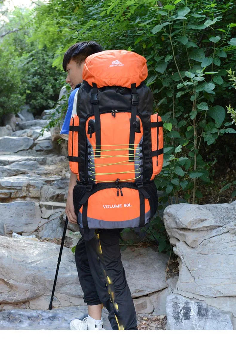 Sac à Dos de Voyage 90L - Sac de Camping, Randonnée, Montagne et Sport - Homme & Femme - BLACKBEARD OUTDOOR INDUSTRIES