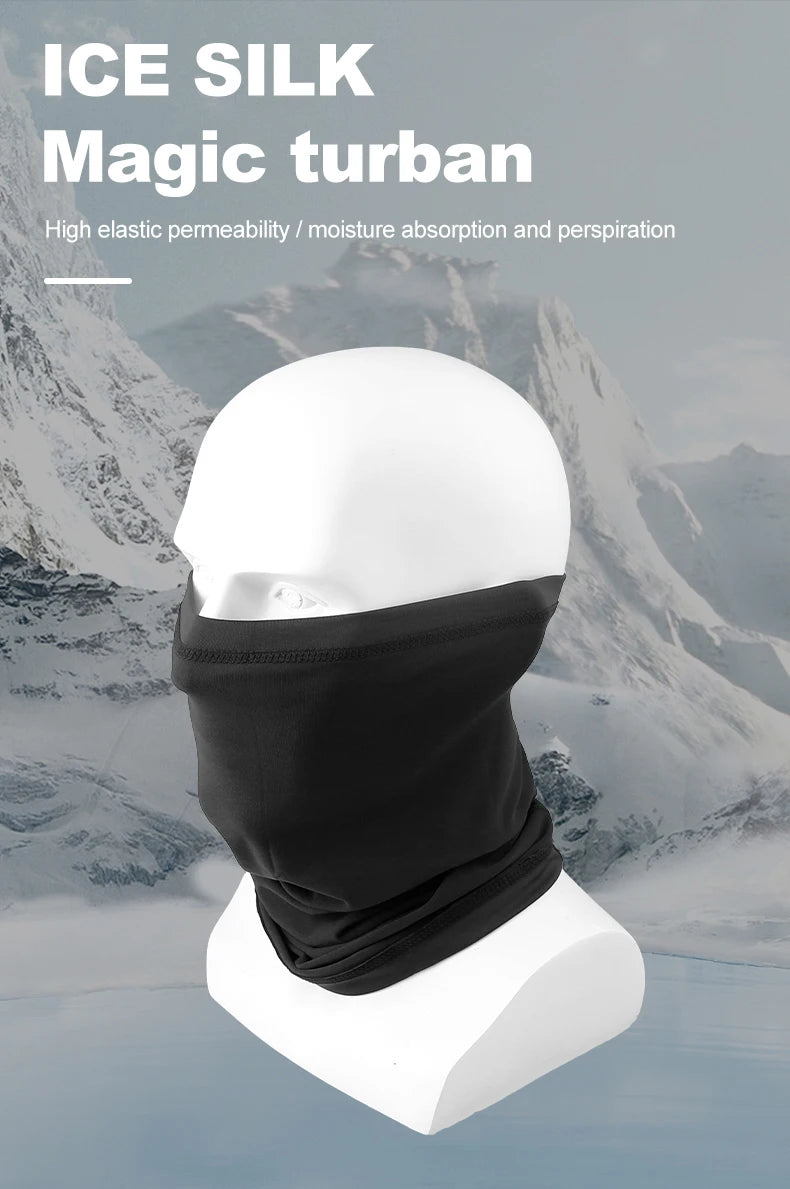 Masque de Cyclisme et Bandeau Multifonction – Masque Respirant, Absorbant la Transpiration, Protection UV –masque de Cou pour Activités de Plein Air (Randonnée, Cyclisme, Pêche) - BLACKBEARD OUTDOOR INDUSTRIES