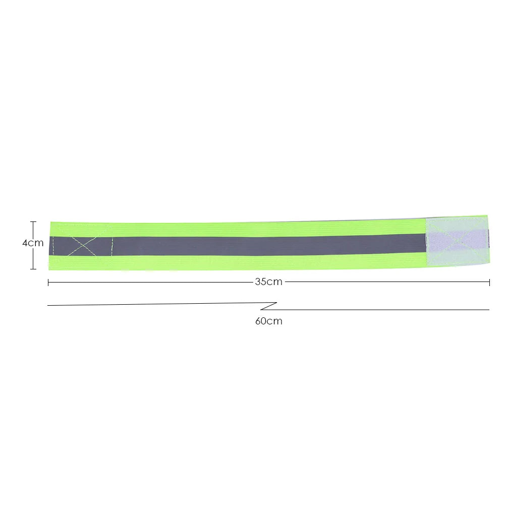 Bande Réfléchissante Élastique – Brassard / Chevillère de Sécurité pour Course Nocturne, Cyclisme ou Randonnée - BLACKBEARD OUTDOOR INDUSTRIES