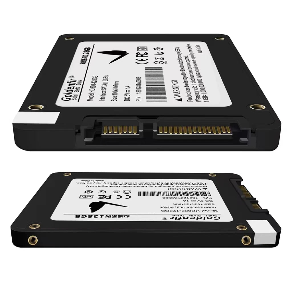 Goldenfir SSD 128GB SATAIII SSD 512GB 480GB 256GB HD 1TB 500GB Hard Disk 2.5 Ma boutique