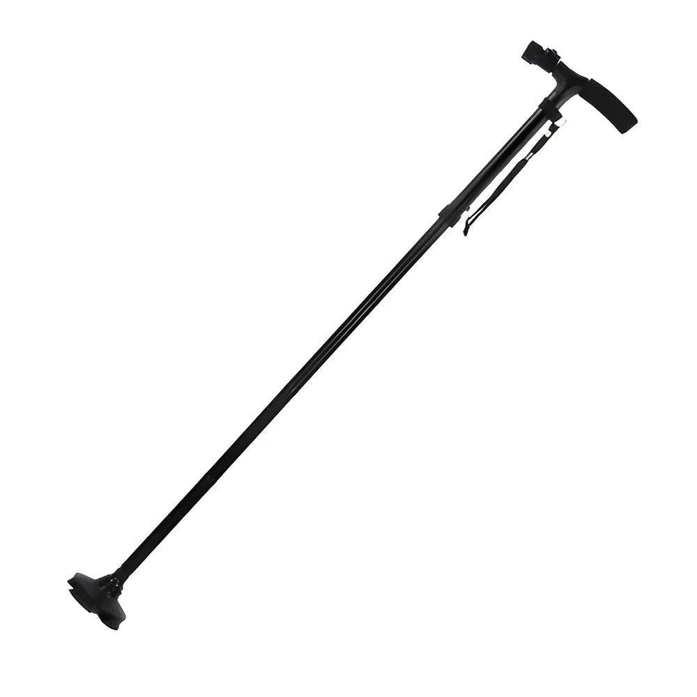 Canne Télescopique Pliable avec LED – Béquille Anti-Dérapante, Légère et Fiable pour Seniors Ma boutique