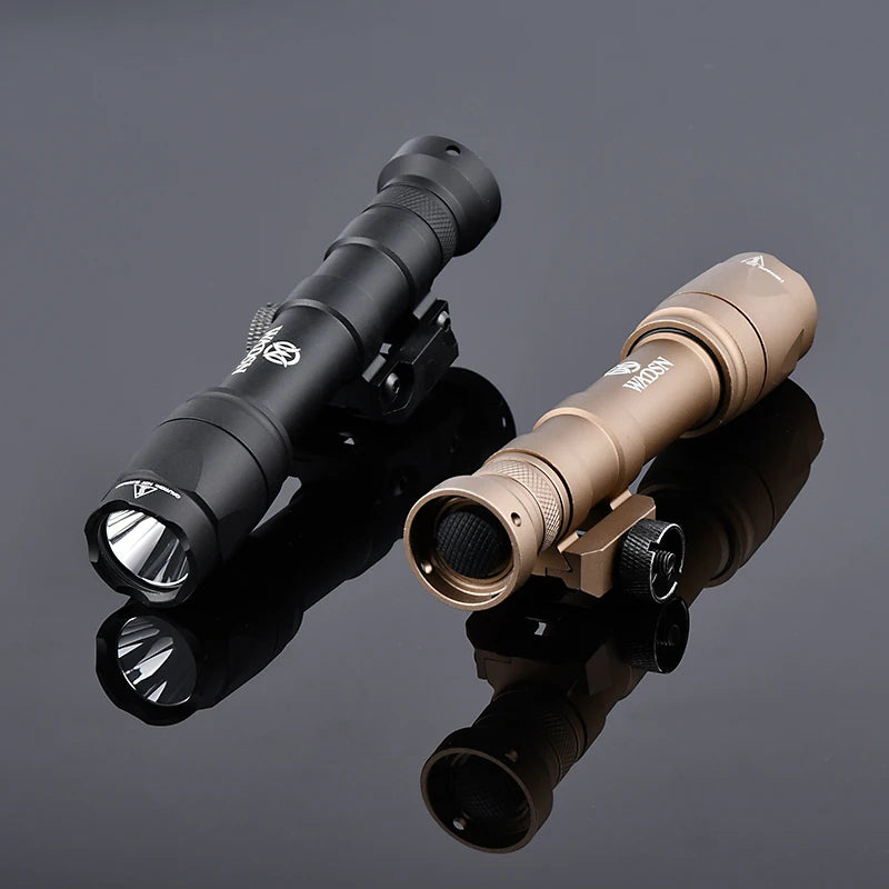 Lampe Tactique WADSN M300A / M600C Type SureFire – LED Haute Puissance pour Rail 20mm Picatinny - BLACKBEARD OUTDOOR INDUSTRIES