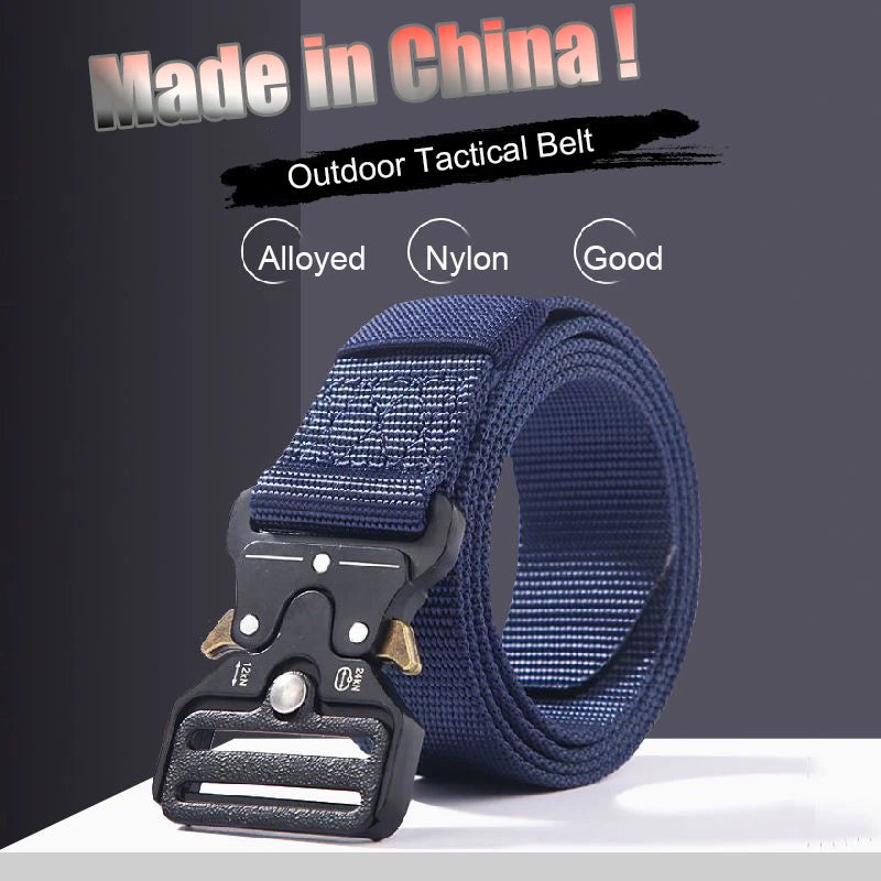 Pack de 2 Ceintures Tactiques en Nylon – Polyvalence et Durabilité Ma boutique