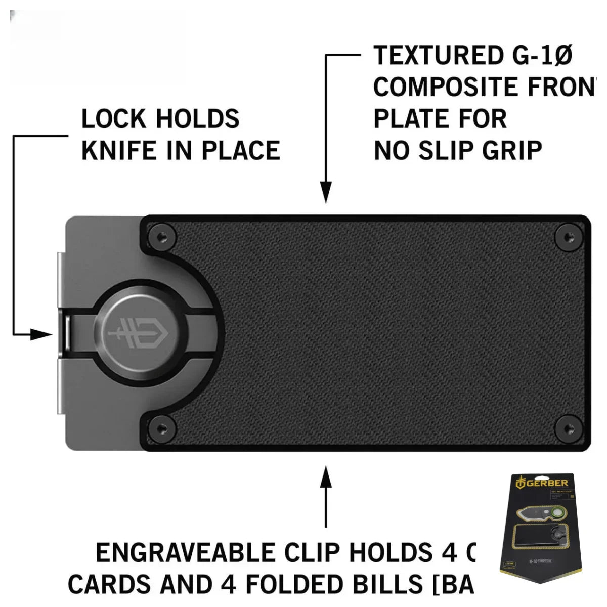 Couteau de poche multifonction EDC – Mini couteau fixe sans mousqueton - BLACKBEARD OUTDOOR INDUSTRIES