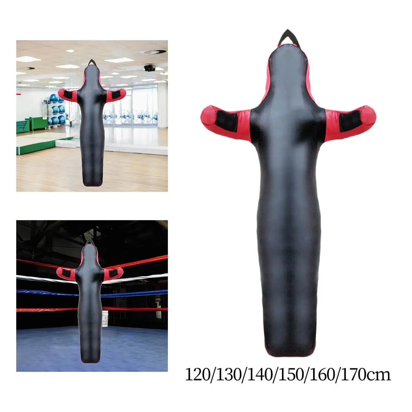 Sac de Grappling Dummy MMA – Mannequin Suspendu pour Judo, Boxe, MMA et Jiu-Jitsu (Non Rempli) - BLACKBEARD OUTDOOR INDUSTRIES