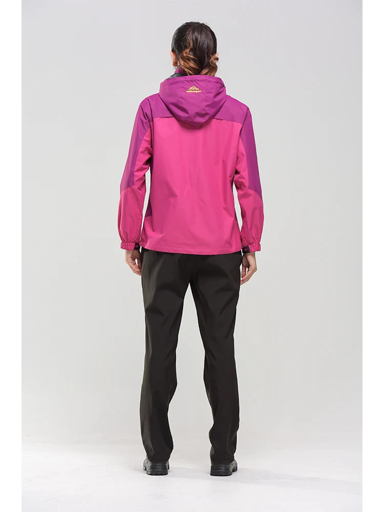 Ensemble Veste & Pantalon de Randonnée Femme TRVLWEGO | Imperméable 20000MM | Coupe-Vent | Outdoor Camping Trekking - BLACKBEARD OUTDOOR INDUSTRIES