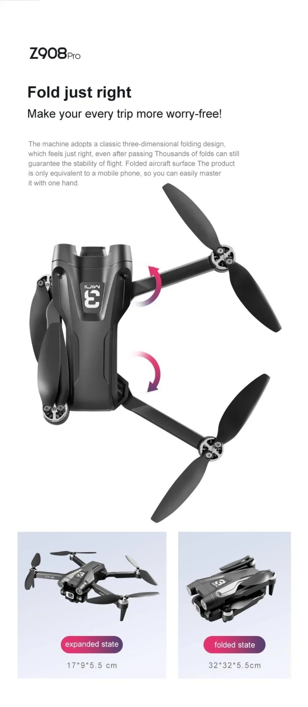 Xiaomi Mijia Z908 Pro max Drone 4K Professional HD Dual Camera 5G WIFI Ma boutique