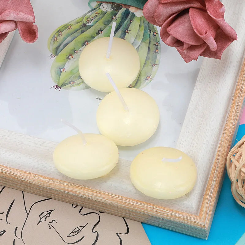 Bougies Flottantes Sans Parfum – 6/10/16 Pièces | Bougies Décoratives pour Saint-Valentin, Mariage, Fête, Bain, Décoration Romantique - BLACKBEARD OUTDOOR INDUSTRIES
