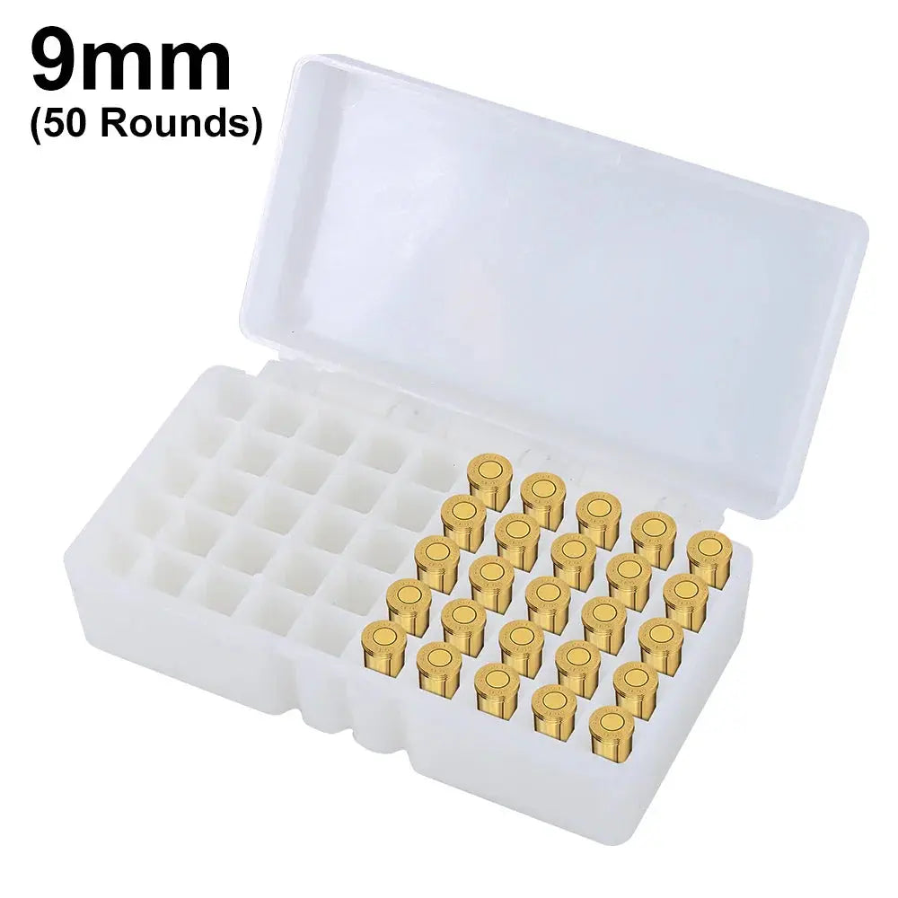 Boîte de Munitions Tactique 50 ou 100 Coups – Flip-Top – Pour Pistolet & Fusil Ma boutique