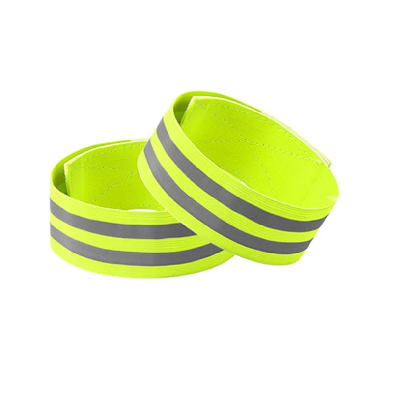2PCS Brassards Réfléchissants à LED – Pour Running, Vélo, Randonnée - BLACKBEARD OUTDOOR INDUSTRIES