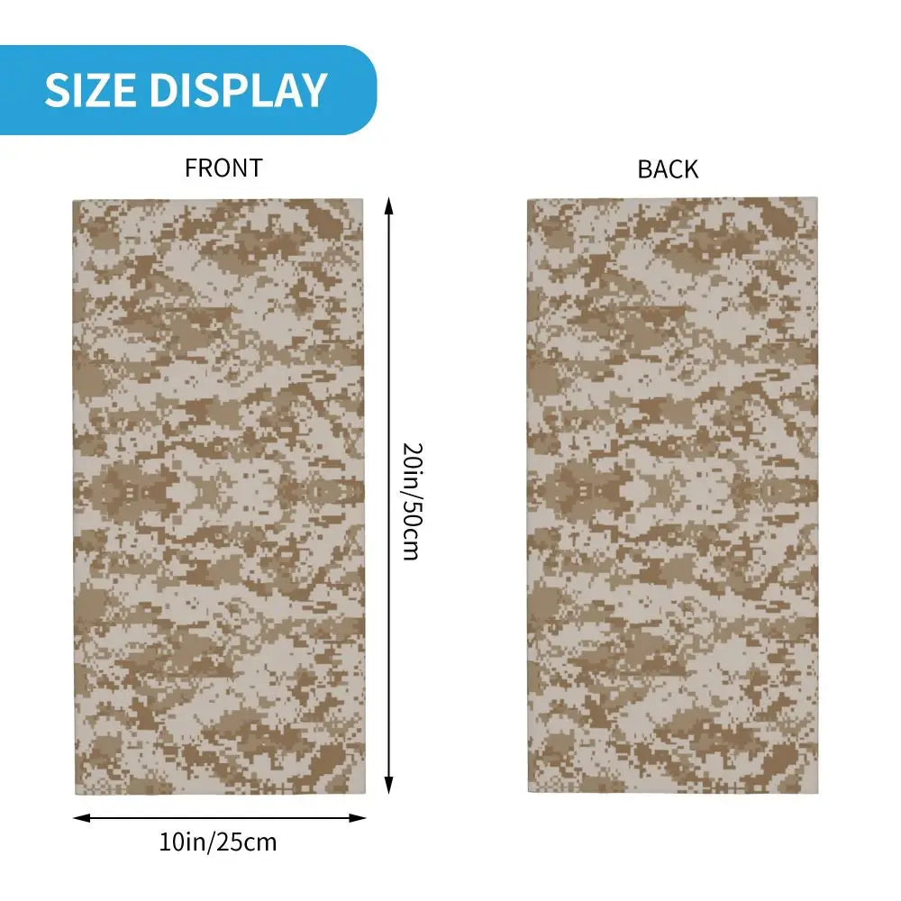 Tiger Stripe Camo – Bandeau Tour de Cou Hiver Multifonction pour Hommes et Femmes | Parfait pour Randonnée, Cyclisme, Sports Outdoor et Usage Quotidien - BLACKBEARD OUTDOOR INDUSTRIES